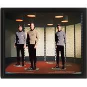 STAR TREK CADRE 3D LENTICULAIRE THE ORIGINAL SERIES TRANSPORTER