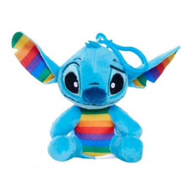 DISNEY PORTE CLE STITCH RAINBOW 10CM /12