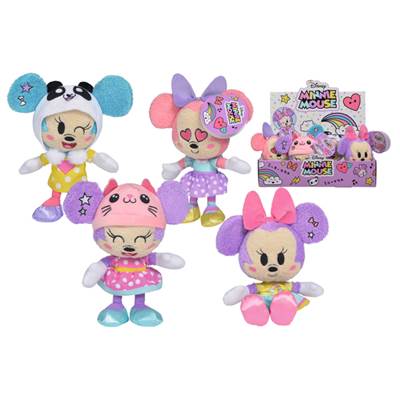 DISNEY PELUCHE ASSORTIMENT TOKYO MINNIE 18CM