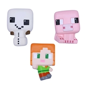 MINECRAFT MAGNET SQUISHMES MYSTERE PRESENTOIR DE 16PCS