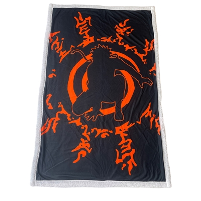 HOMADICT PLAID SHERPA 100X150 CM NARUTO SEAL