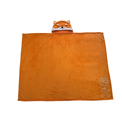 HOMADICT PLAID CAPUCHE 120X150 CM SHIBA INU