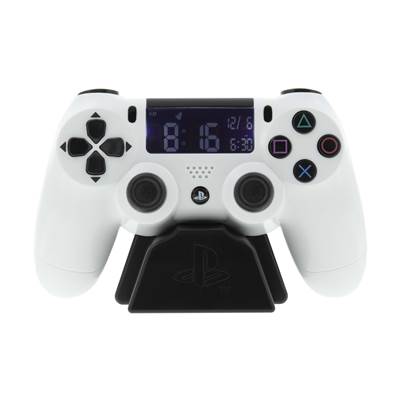 PLAYSTATION ALARM CLOCK  MANETTE BLANCHE PS4