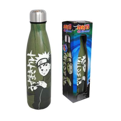 NARUTO BOUTEILLE ACIER ISOTHERME 500 ML NARUTO VERT SMILE