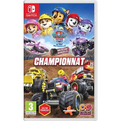 PAW PATROL LA PAT' PATROUILLE : RESCUE WHEEL CHAMPIONNAT - SWITCH