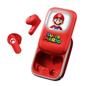 SUPER MARIO - ECOUTEURS SANS FIL TWS + BOITIER COULISSANT MARIO