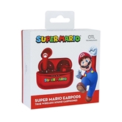 SUPER MARIO - ECOUTEURS TWS SANS FIL ROUGE