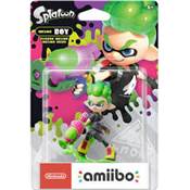 AMIIBO SPLATOON GARCON INKLING VERT NEON /4