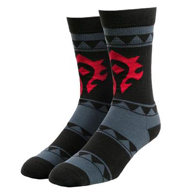 WORLD OF WARCRAFT HORDE CASUAL SOCKS