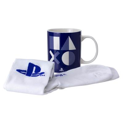 PLAYSTATION MUG AND SOCKS GIFT SET