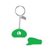 NINTENDO PORTE CLE LUIGI HAT 3D RUBBER