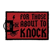 ACDC DOORMAT FOR THOSE ABOUT TO KNOCK