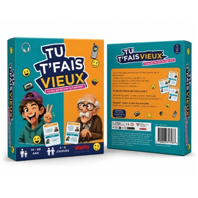 TU TE FAIS VIEUX !
