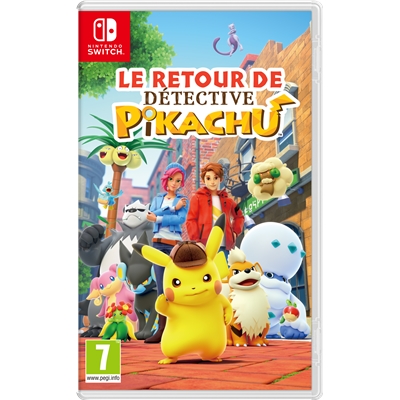 LE RETOUR DU DETECTIVE PIKACHU - SWITCH