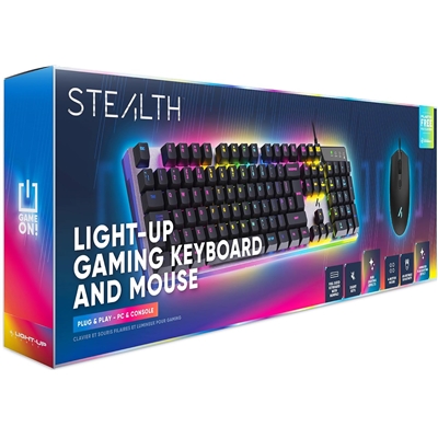 STEALTH LIGHT UP CLAVIER ET SOURIS