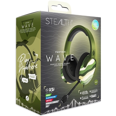 STEALTH PANTHER GAMING CASQUE WAVE - FOREST