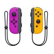 MANETTE JOYCON x2 VIOLET NEON GCH / ORANGE NEON DRT NINTENDO - SWITCH