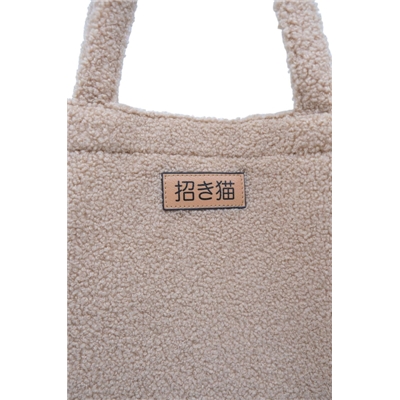 TEDDY SHOPPING BAG MANEKI NEKO
