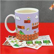 SUPER MARIO BROS BUILD A LEVEL MUG