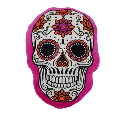 COUSSIN TÊTE DE MORT DESIGN CALAVERAS PREMIUM EDITION