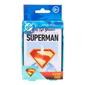 SUPERMAN PLAYING CARDS IN A TIN