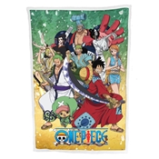 ONE PIECE PLAID SHERPA WANO