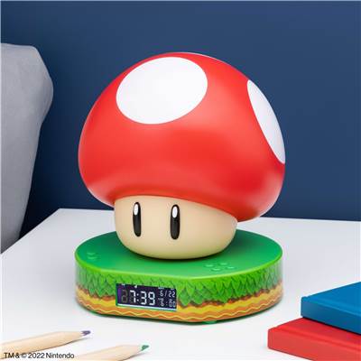 NINTENDO ALARM CLOCK MUSHROOM 