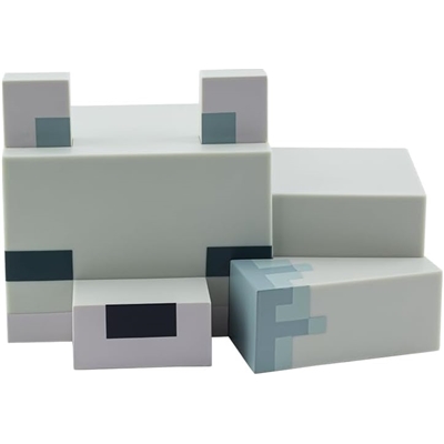 MINECRAFT LAMPE RENARD ARCTIQUE
