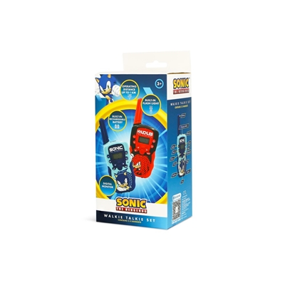 SONIC THE HEDGEHOG - SET DE 2 TALKIES-WALKIES NUMERIQUES