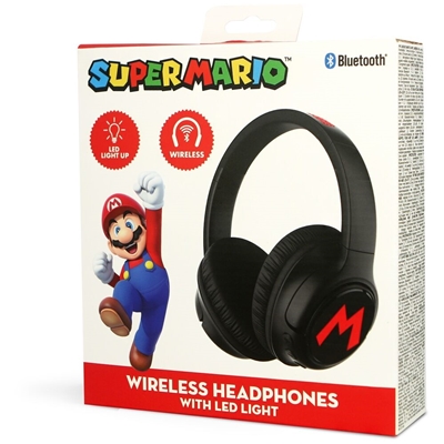 SUPER MARIO - CASQUE SANS FIL LED LUMINEUX