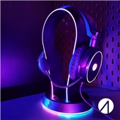 STEALTH C6-100 LIGHT UP CASQUE & STAND BUNDLE