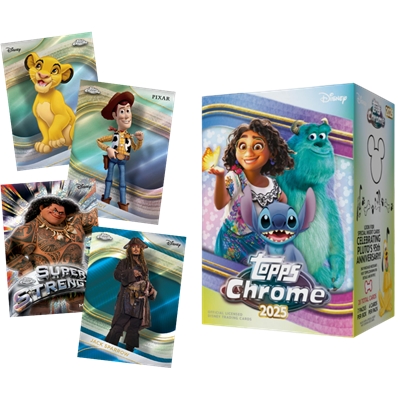 TOPPS CHROME DISNEY VALUE BOX