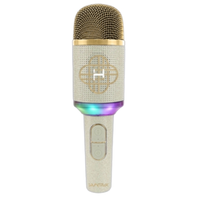 KPOP DM MICRO DIAM KARAOKE GOLD SANS FIL LED LOGO H