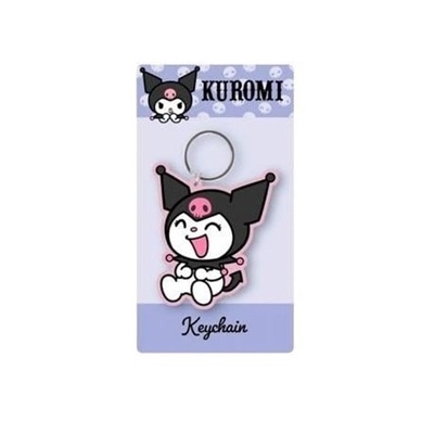 KUROMI (LAUGHING) PVC KEYCHAIN