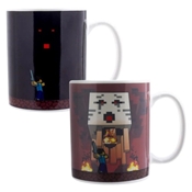 MINECRAFT MUG THERMO-RÉACTIF NETHER