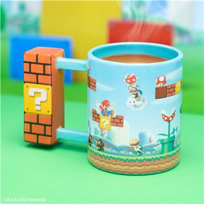 SUPER MARIO LEVEL SHAPED MUG