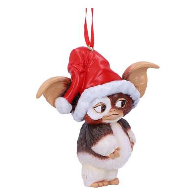 TBN GIZMO SANTA HAT HANGING ORNAMENT 10.5CM