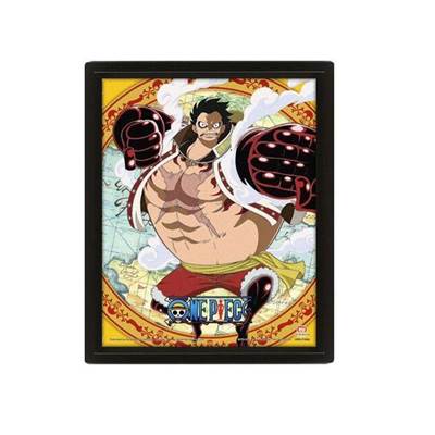 ONE PIECE CADRE 3D LENTICULAIRE GEAR 4TH