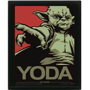 STAR WARS CADRE 3D LENTICULAIRE YODA JEDI MASTER