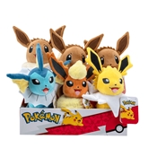 PELUCHE POKEMON EVOLI EVOLUTIONS ASST 6