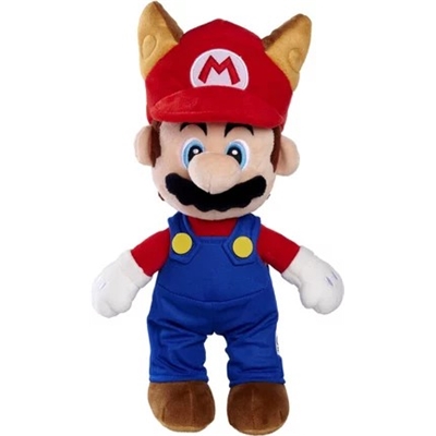 PELUCHE MARIO TANUKI 30CM