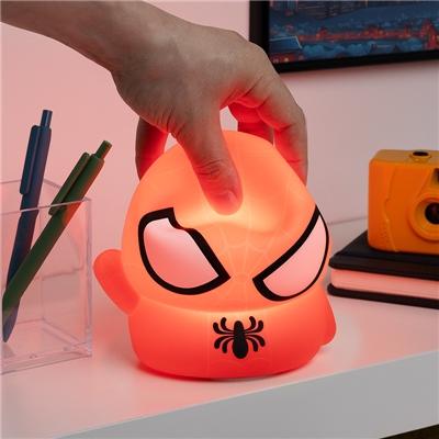 SPIDERMAN LAMPE EN SILICONE AVEC BATTERIE RECHARGEABLE