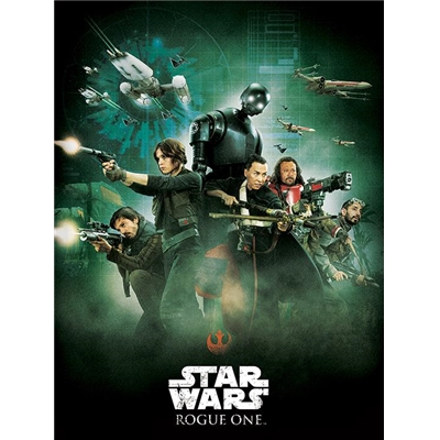 STAR WARS ROGUE ONE (ATTAQUE) 60X80