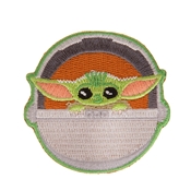 STAR WARS : LE MANDALORIEN (L'ENFANT) PATCH BRODÉ (THERMOCOLLANT)