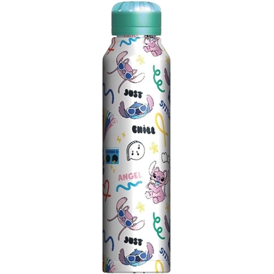 LILO & STITCH (YOU'RE MY FAVE) SLIM METAL DRINKS BOTTLE
