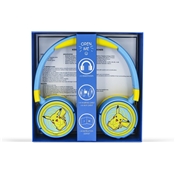 POKEMON - CASQUE SANS FIL POUR ENFANTS PIKACHU BLEU