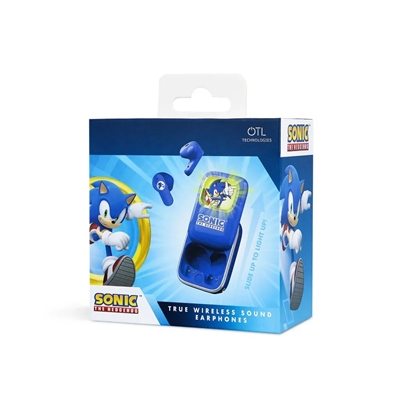 SONIC THE HEDGEHOG - ECOUTEURS SANS FIL TWS + BOITIER COULISSANT