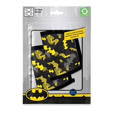 DC COMICS MASQUE SOUS LICENCE BATMAN CAMO YELLOW