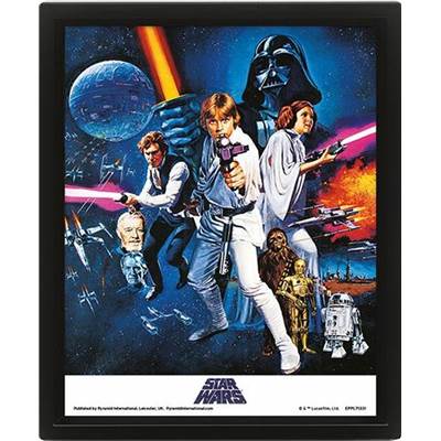STAR WARS NEW HOPE ONE SHEET  3D LENTICULAIRE