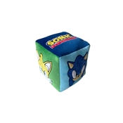 PELUCHE COUSSIN CUBE 25 CM SONIC